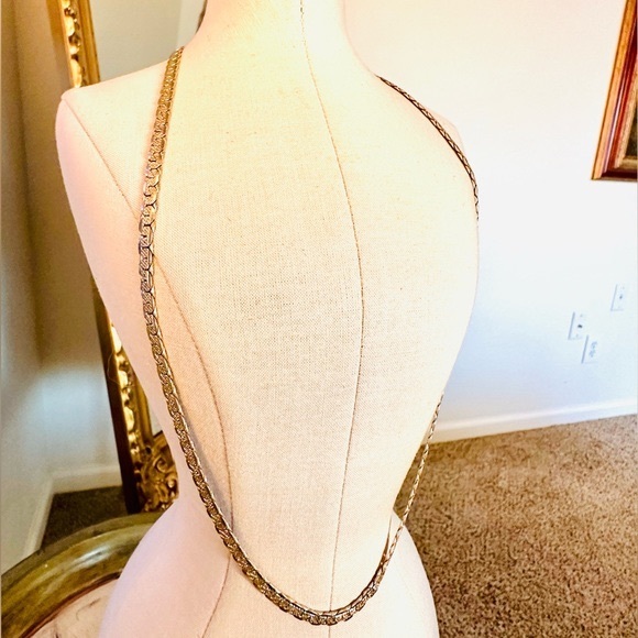 Vintage Modernist Statement Earrings & MCM Necklace - Picture 6 of 16